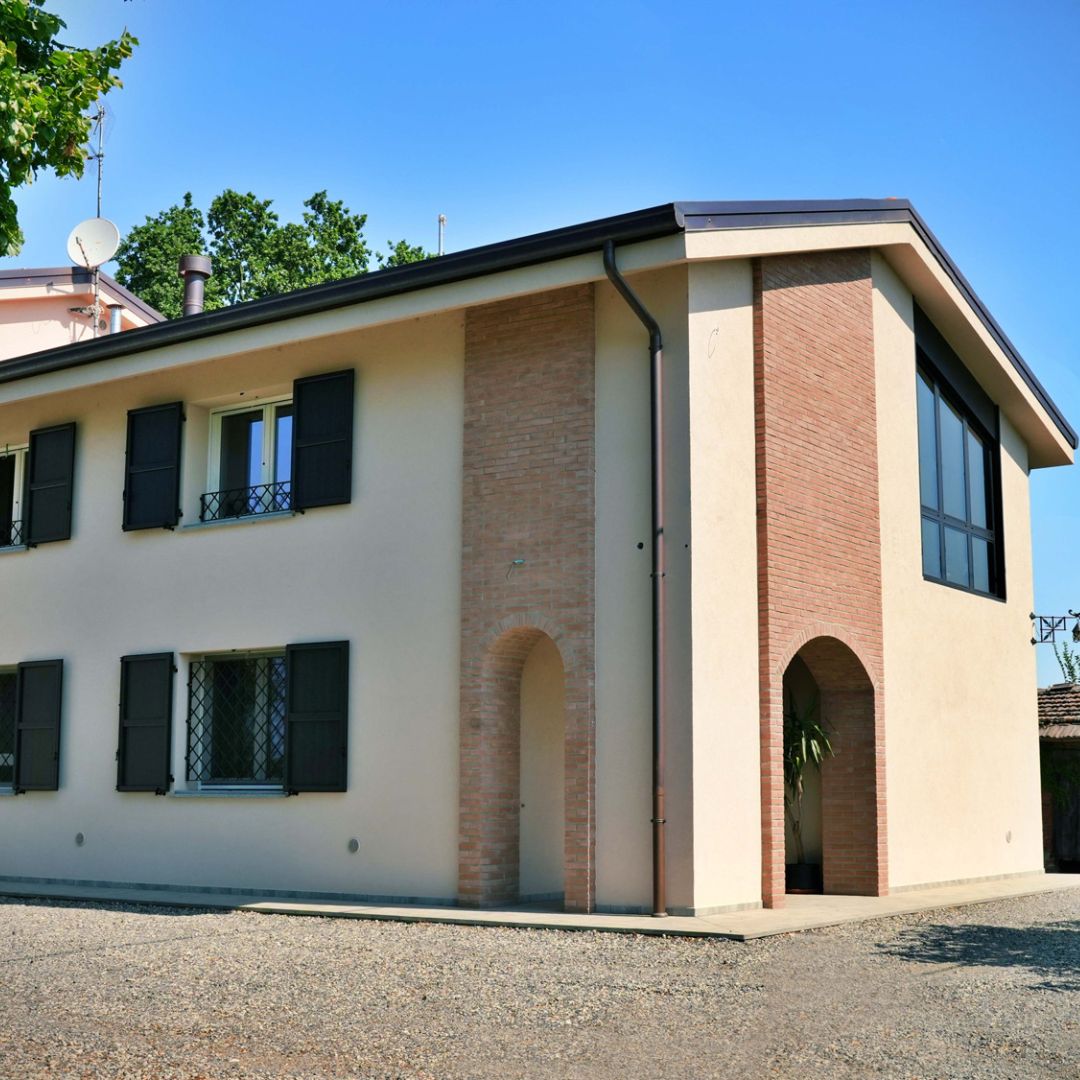 Intervento di riqualificazione energetica e il miglioramento sismico di un edificio bifamiliare